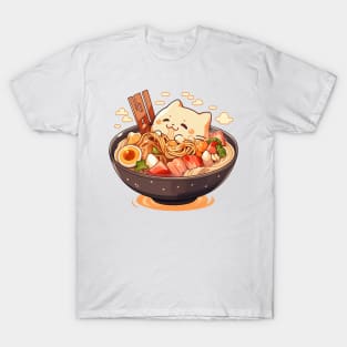 cat ramen T-Shirt